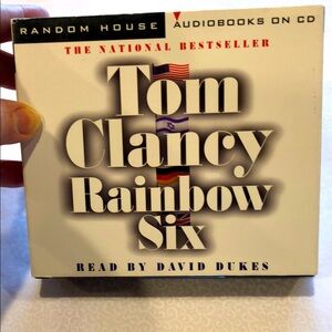 Tom Clancy Rainbow Six Audiobook CD